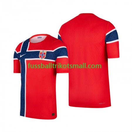 Fußballtrikots Norwegen World Cup 2026 Kurzarm Heimtrikotsatz kaufen